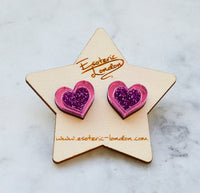 Heart Stud Earrings