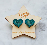 Heart Stud Earrings