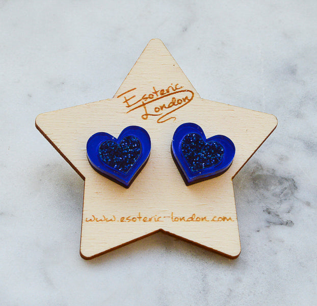 Heart Stud Earrings