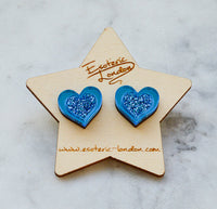 Heart Stud Earrings