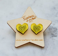 Heart Stud Earrings