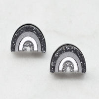 Rainbow Stud Earrings