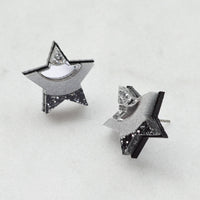 Rainbow Star Stud Earrings