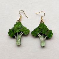 Broccoli Dangle Earrings