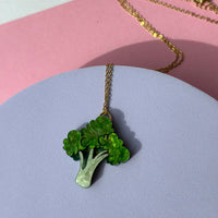 Broccoli Pendant Necklace