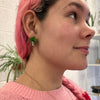 Broccoli Stud Earrings