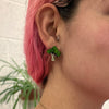 Broccoli Stud Earrings