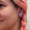 Triple Star Stud Earrings