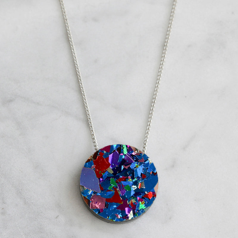 Colour Pop Confetti Dot Necklace