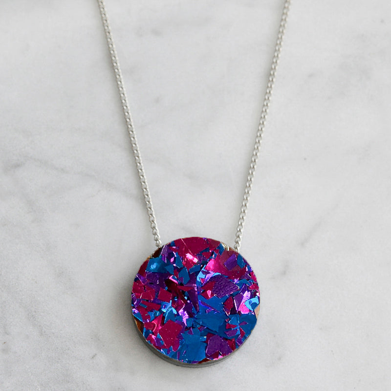 Colour Pop Confetti Dot Necklace