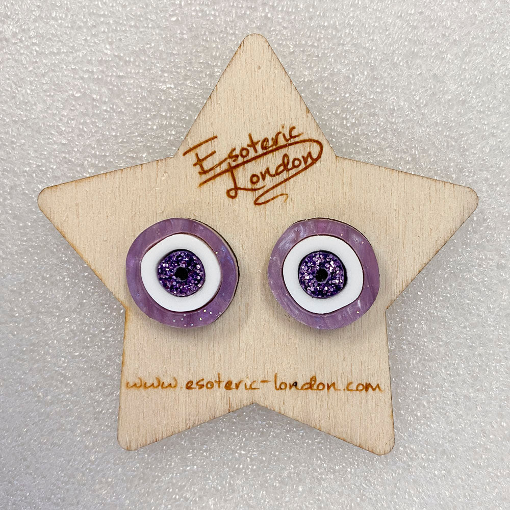 Evil Eye Stud Earrings