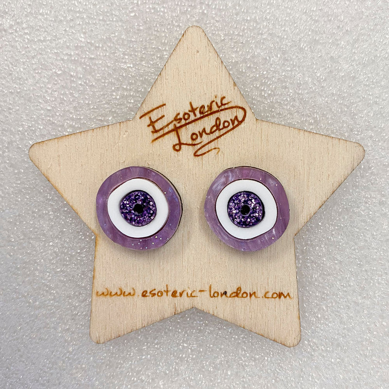 Evil Eye Stud Earrings