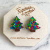 Colour Pop Confetti Tree Studs