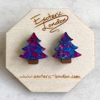 Colour Pop Confetti Tree Studs