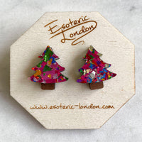 Colour Pop Confetti Tree Studs