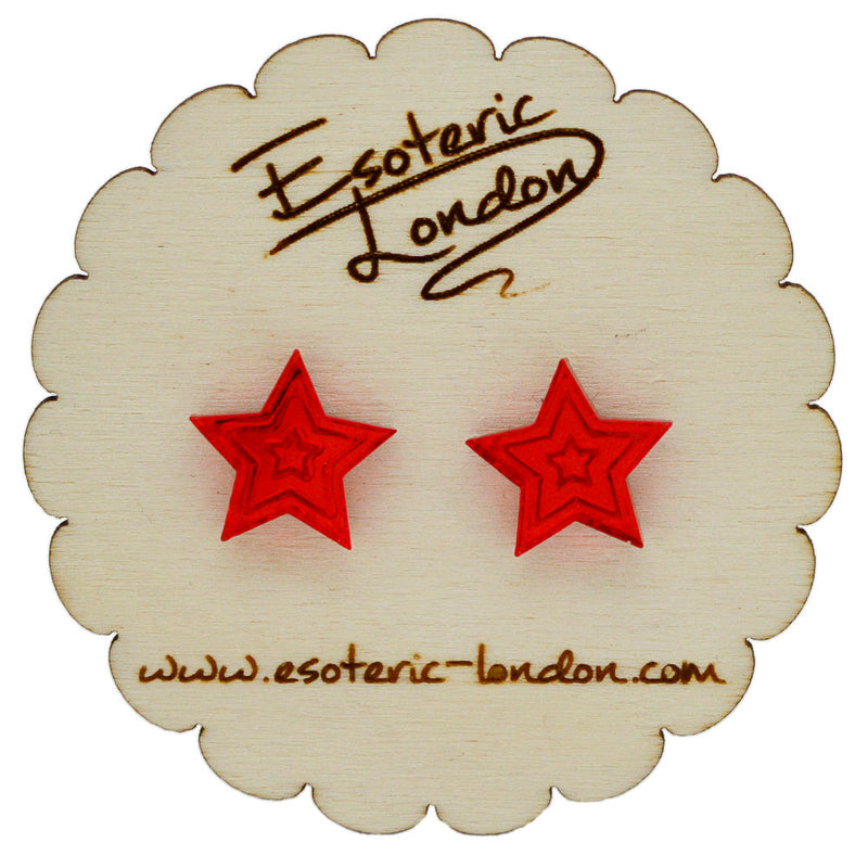 Little Mirror Stars Stud Earrings