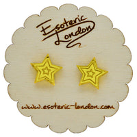 Little Mirror Stars Stud Earrings