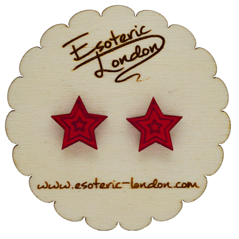 Little Mirror Stars Stud Earrings