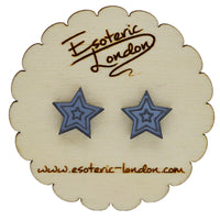 Little Mirror Stars Stud Earrings