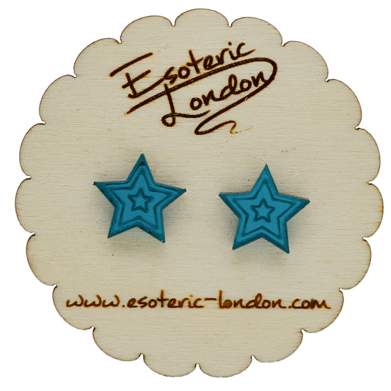 Little Mirror Stars Stud Earrings