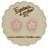 Little Mirror Stars Stud Earrings