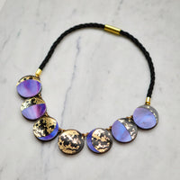 Moon Phase Statement Necklace