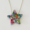 Colour Pop Confetti Star Necklace