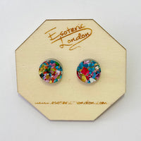 Colour Pop Confetti Dot Studs