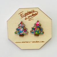 Colour Pop Confetti Tree Studs