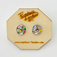 Colour Pop Confetti Dot Studs