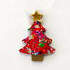 Colour Pop Confetti Christmas Tree Brooch