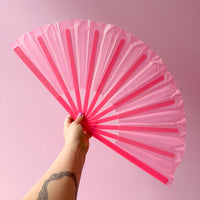 Glitter Giant Hand Fan