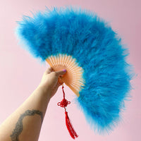 Feather Small Hand Fan