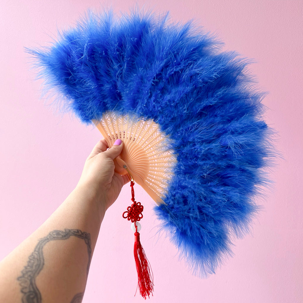 Feather Small Hand Fan