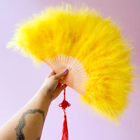 Feather Small Hand Fan