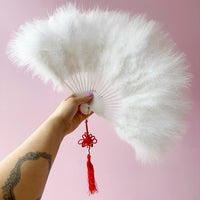 Feather Small Hand Fan