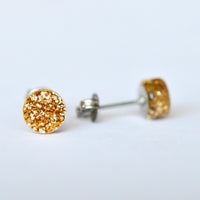 Mini Glitter Dot Stud Earrings