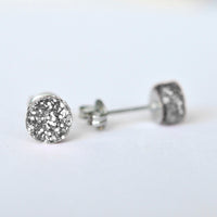 Mini Glitter Dot Stud Earrings