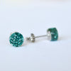 Mini Glitter Dot Stud Earrings