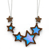 Iridescent Shooting Star Necklace