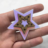 Iridescent Star Brooch